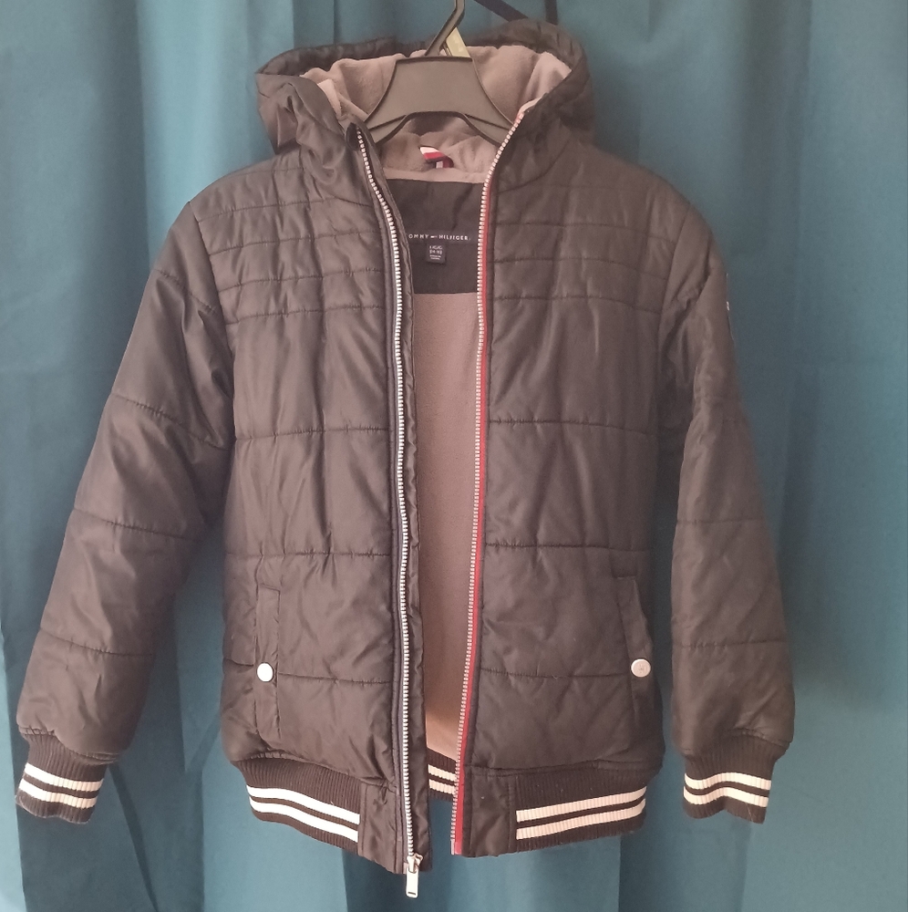 TOMMY HILFIGER WINTER COAT BOYS SZ LARGE 14/16